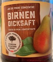 Birnen Dicksaft