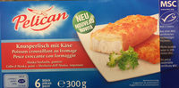 Poisson croustillant au fromage