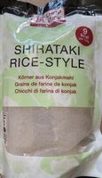 Shirataki rice-style