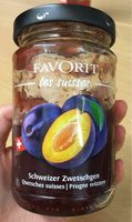 Confiture prugne