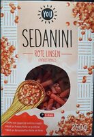 Sedanini, lentilles rouges