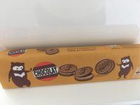 Chocolat Biscuits fourrés à la crème au chocolat