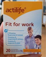 Fit for work