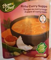 Soupe au curry rouge