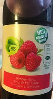 Sirop de framboises