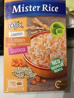 Mix jasmin lentilles quinoa