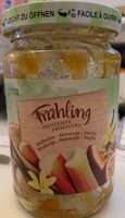 Confiture rhubarbe-maracuja-vanille