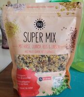 Super mix avec millet, quinoa, riz et lentilles