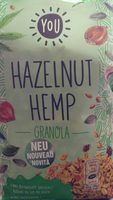 Hazelnup hemp granola