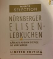 Pains d'épices de Nuremberg