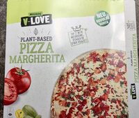 Plant-based pizza Margherita
