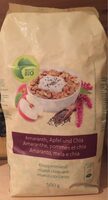 Knuspermüesli Amaranth, Apfel und Chia