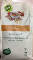 Birchermüesli sans raisins secs