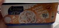 Glace caramel salee