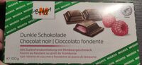 M-Budget Dunkle Schokolade mit Zuckerfondantfüllung mit Himbeergeschmack