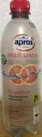 Eau minérale naturelle avec extrait de fruit grapefruit bio