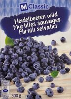Myrtilles sauvages