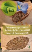 Leinsamen geschrotet