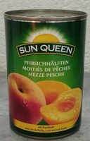 Pfirsichhälften