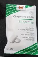 Chewing gum spearmint