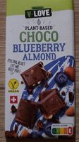 Plant-Based Choco Blueberry Almond