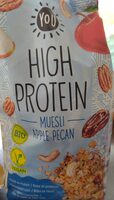 High protein muesli Apple pecan