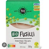 Bio Fusilli Pois verts