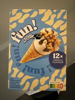 Mini Vanilla Ice Cream Cone