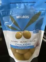 Olives vertes farcies à l’ail