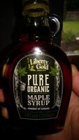 Pure organic maple syrup