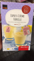 Express crème vanille