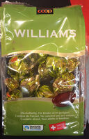 Williams Chocolat au lais suisse fourré à la liqueur de williams