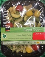Good Food Lemon Basil Pasta légumes du jardin