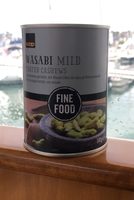 Noix de cajou grillées au wasabi