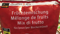 Mélange de fruits pour Birchermüesli