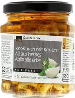 Knoblauch mit Kräutern