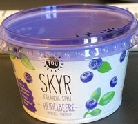 Skyr icelandic style myrtille