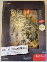 Nouilles et poulet à l'ail des ours