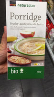 Porridge : aux fruits : sans sucres ajoutés