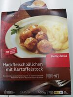 Boulettes de viande hachée et purée de pommes de terre
