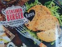 Burger aux graines de lin