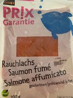 Saumon fumé en tranches