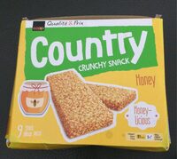 Country crunchy snack honey