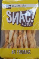 Snac flûtes au fromage
