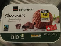 Chocolate glace double-crème
