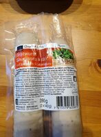 Bratwurst mit Bärlauch