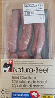 Chipolatas de boeuf