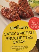 Brochettes satay