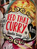 Red Thai Curry Noodle Soup