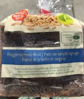 Pain de seigle égrugé